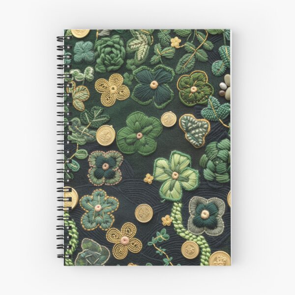 Item preview, Green Clovers and Golden Coins: Needle Felting Art designed and sold by Piotrek0001.