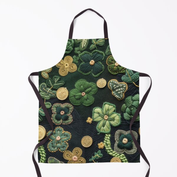 Item preview, Green Clovers and Golden Coins: Needle Felting Art designed and sold by Piotrek0001.