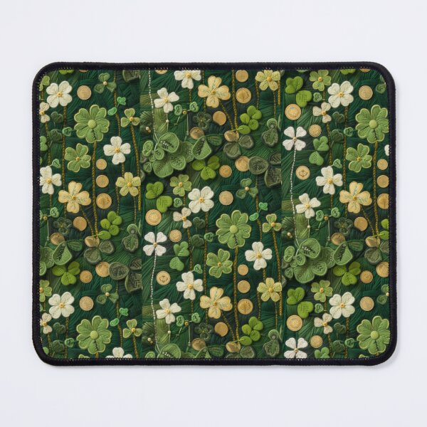 Item preview, Green Clovers and Golden Coins: Needle Felting Art designed and sold by Piotrek0001.