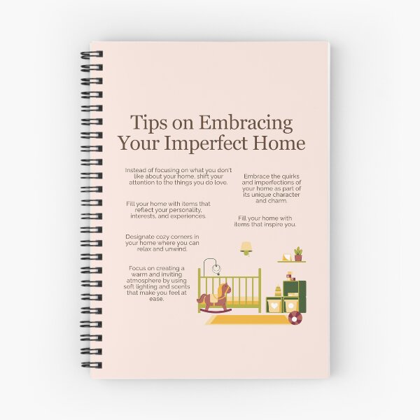 Item preview, Tips on Embracing Your Imperfect Home designed and sold by TheFocusedShop.