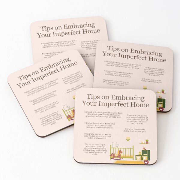 Item preview, Tips on Embracing Your Imperfect Home designed and sold by TFHStore.