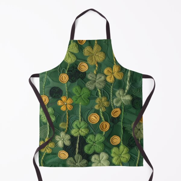 Item preview, Green Clovers and Golden Coins: Needle Felting Art designed and sold by Piotrek0001.