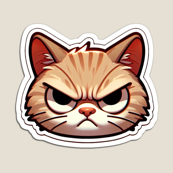 Item preview, Grumpy cat look designed and sold by 123cats.