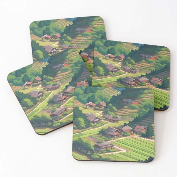 Item preview, Summer day Countryside (2)- Pixel art designed and sold by octoboobs.