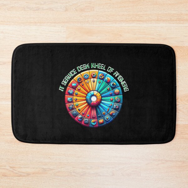 Item preview, IT Service Desk Wheel of Answers designed and sold by JansenGS.