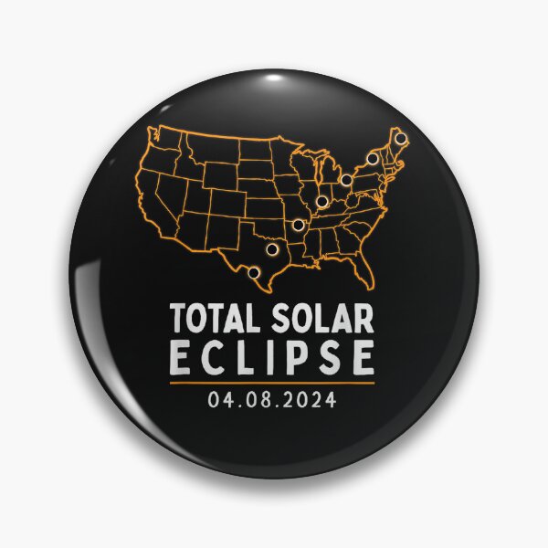 Item preview, America Totality Total Solar Eclipse April 8 2024 USA Map designed and sold by DaireShitrig.