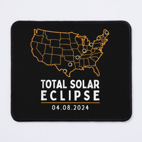 Item preview, America Totality Total Solar Eclipse April 8 2024 USA Map designed and sold by DaireShitrig.