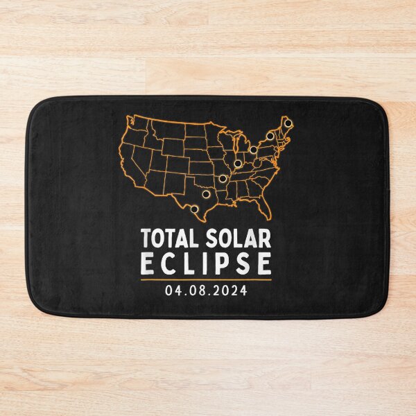 Item preview, America Totality Total Solar Eclipse April 8 2024 USA Map designed and sold by DaireShitrig.
