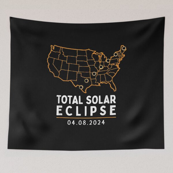 Item preview, America Totality Total Solar Eclipse April 8 2024 USA Map designed and sold by DaireShitrig.