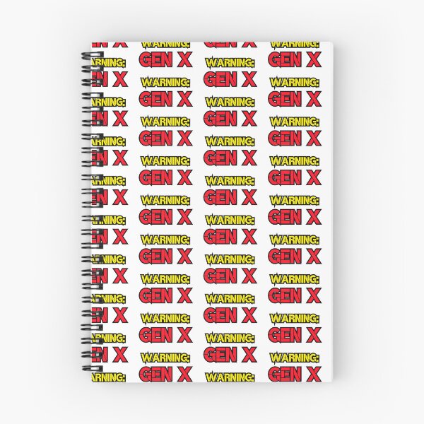 Item preview, Warning Gen X | GenX  designed and sold by PakoArtStudio.