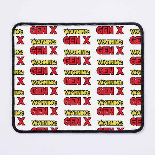 Item preview, Warning Gen X | GenX designed and sold by PakoArtStudio.