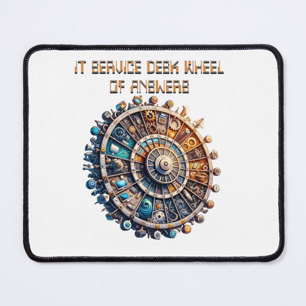Item preview,  IT Service Desk Wheel of Answers designed and sold by JansenGS.