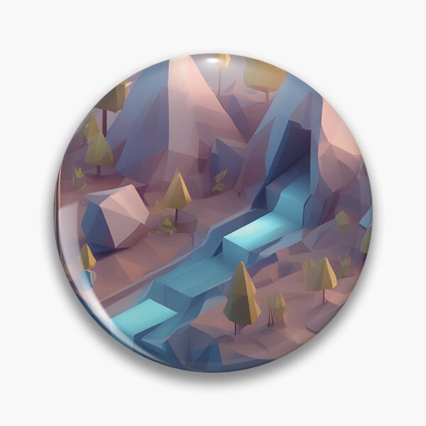 Item preview, Low poly landscape designed and sold by Tae Mi.