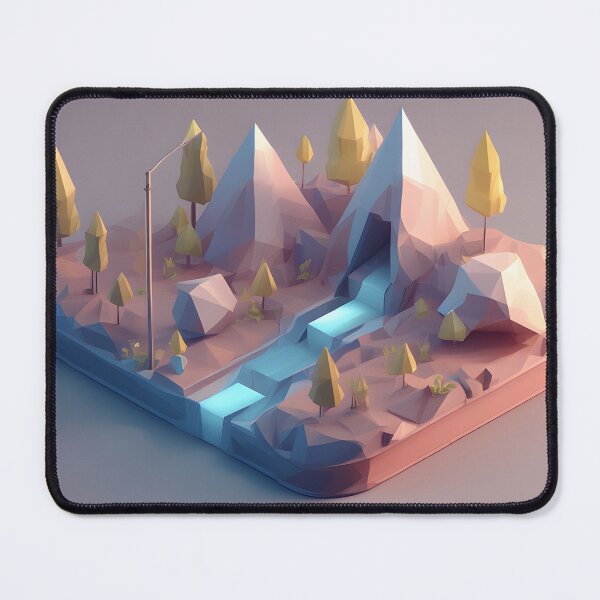 Item preview, Low poly landscape designed and sold by Tae Mi.
