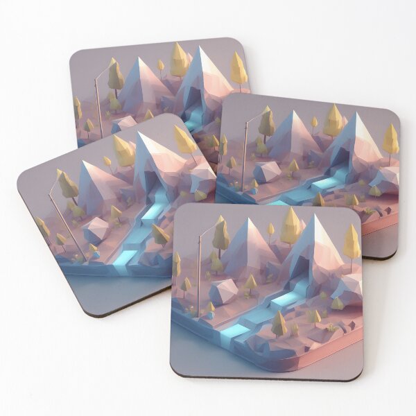 Item preview, Low poly landscape designed and sold by Tae Mi.