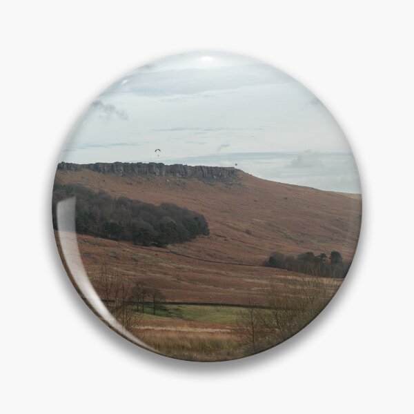 Item preview, Stanage Edge Derbyshire Peak District bleak winter landscape. designed and sold by RobThorley.