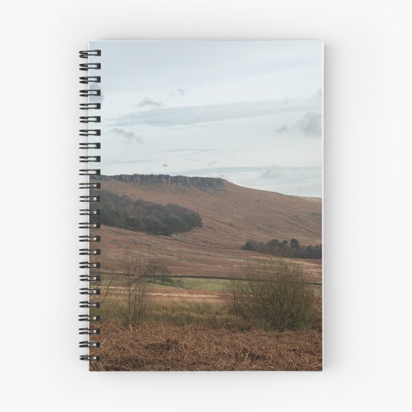 Item preview, Stanage Edge Derbyshire Peak District bleak winter landscape. designed and sold by RobThorley.