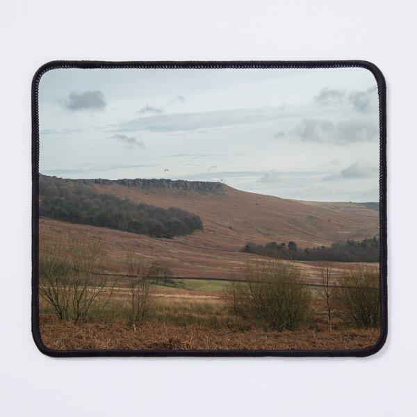 Item preview, Stanage Edge Derbyshire Peak District bleak winter landscape. designed and sold by RobThorley.
