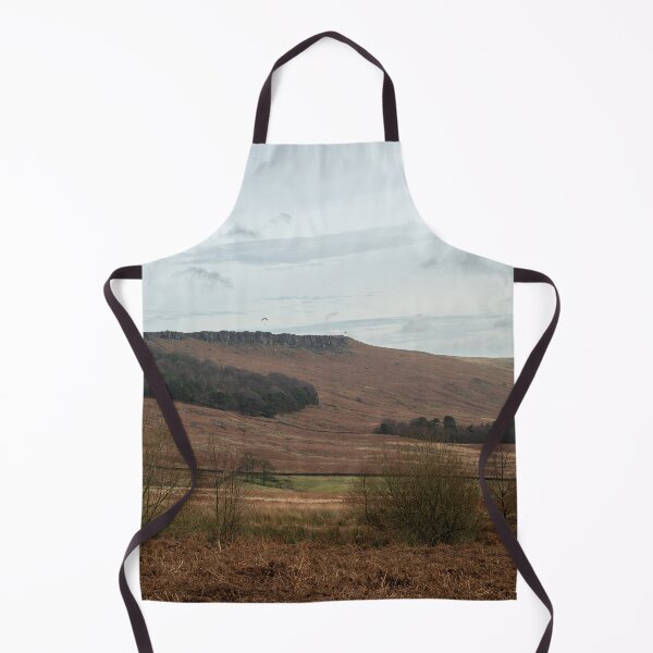 Item preview, Stanage Edge Derbyshire Peak District bleak winter landscape. designed and sold by RobThorley.