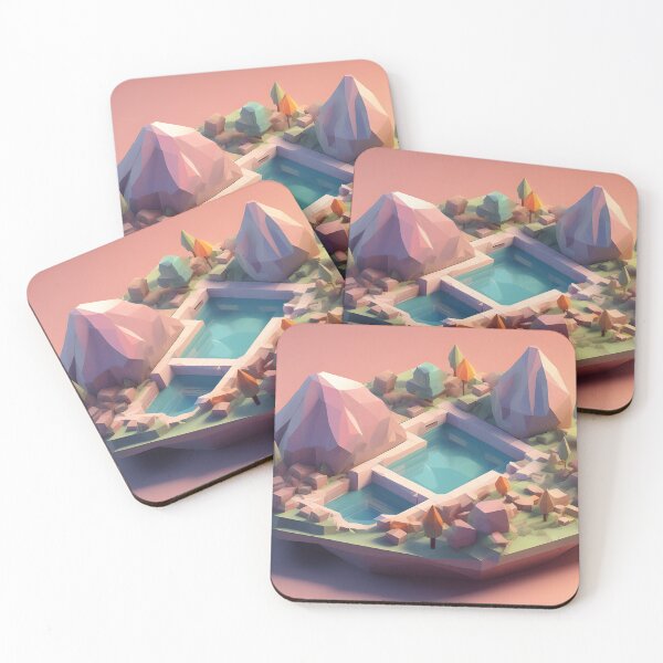 Item preview, Low poly landscape designed and sold by Tae Mi.