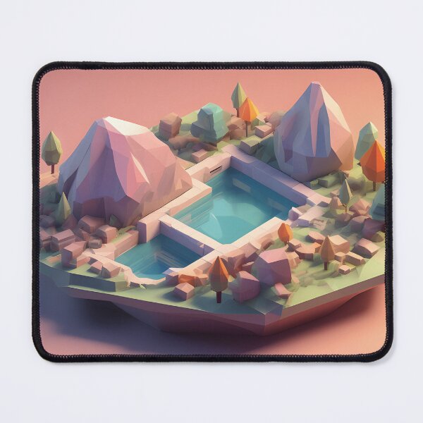 Item preview, Low poly landscape designed and sold by Tae Mi.