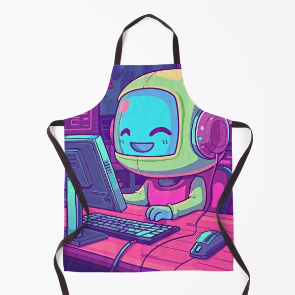 Item preview, Vibrantly-Hued Web Surfer designed and sold by Retro Type.