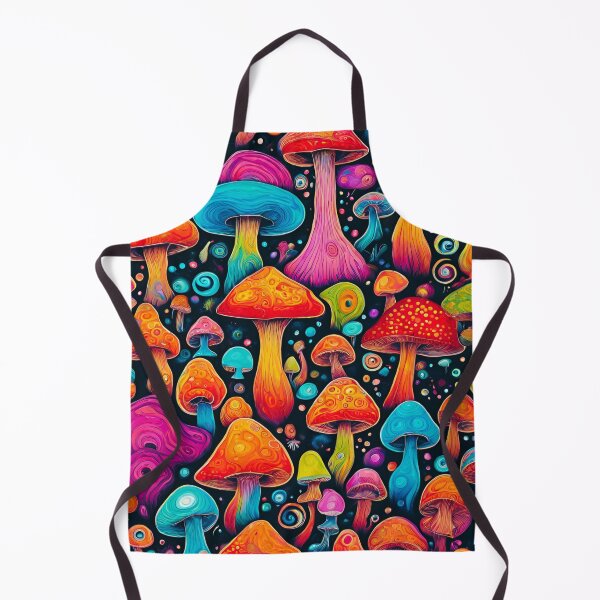 Item preview,  Mushroom Art Mix Geometric Mashup Colorful Pattern designed and sold by LLdreams.