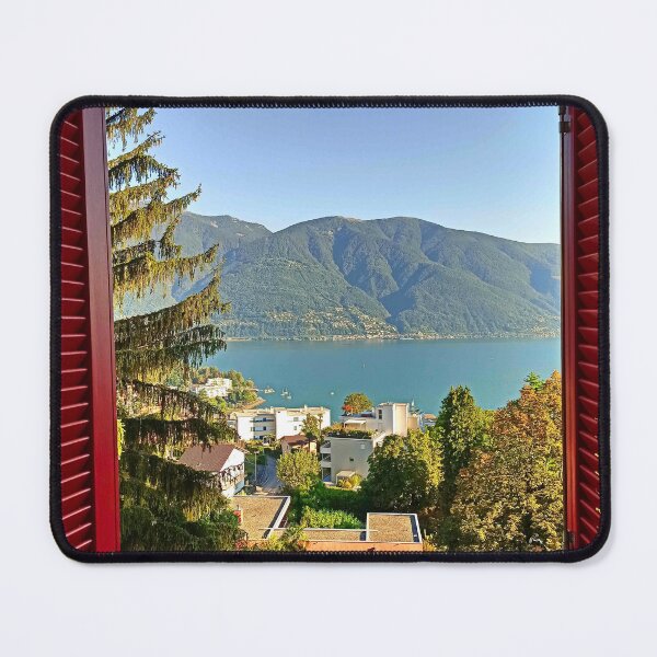 Item preview, View of Lake Maggiore designed and sold by ChicVoyagePics.