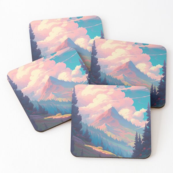 Item preview, Pixel art distant Mountain - Retro art designed and sold by octoboobs.