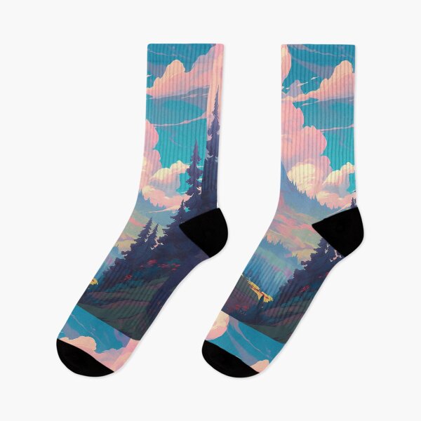 Item preview, Pixel art distant Mountain - Retro art designed and sold by octoboobs.
