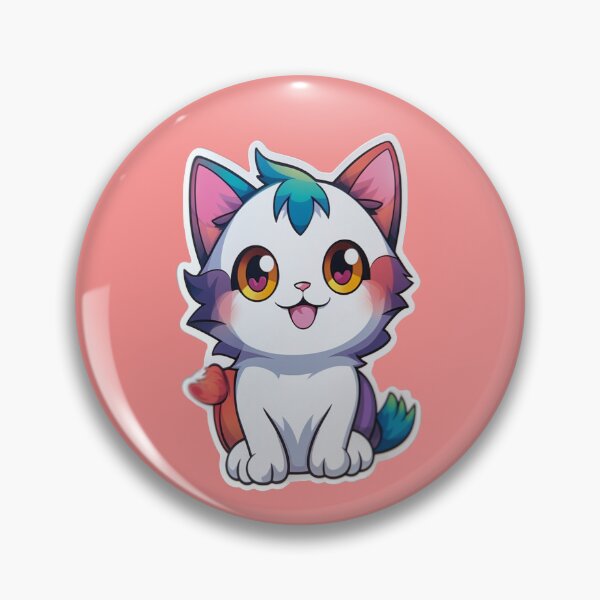 Item preview, Colorful Cat Sticker. designed and sold by SUB Q.