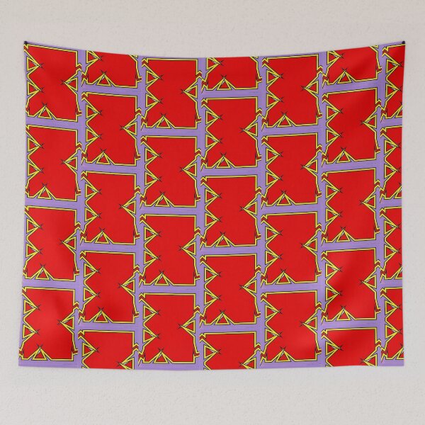 Item preview, Art By Nicholas Krushenick, 1929-1999, Usa, Op art designed and sold by Bob-Studio.