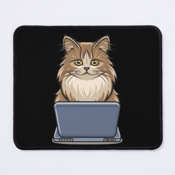 Item preview, Himalayan Cat with laptop designed and sold by Blemenowo.