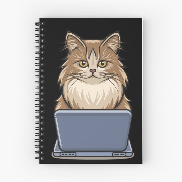 Item preview, Himalayan Cat with laptop designed and sold by Blemenowo.