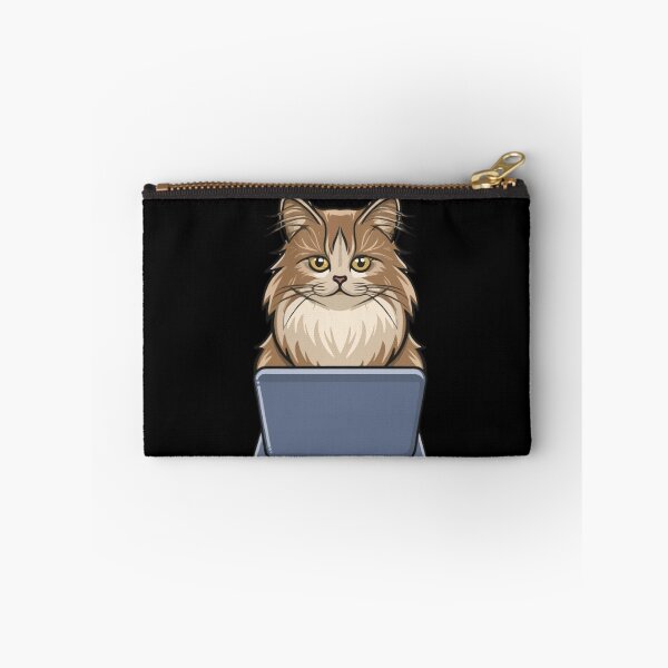 Item preview, Himalayan Cat with laptop designed and sold by Blemenowo.