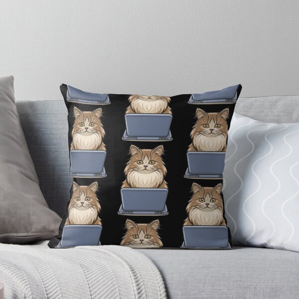 Item preview, Himalayan Cat with laptop designed and sold by Blemenowo.