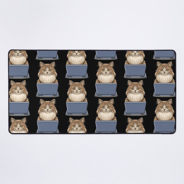 Item preview, Himalayan Cat with laptop designed and sold by Blemenowo.