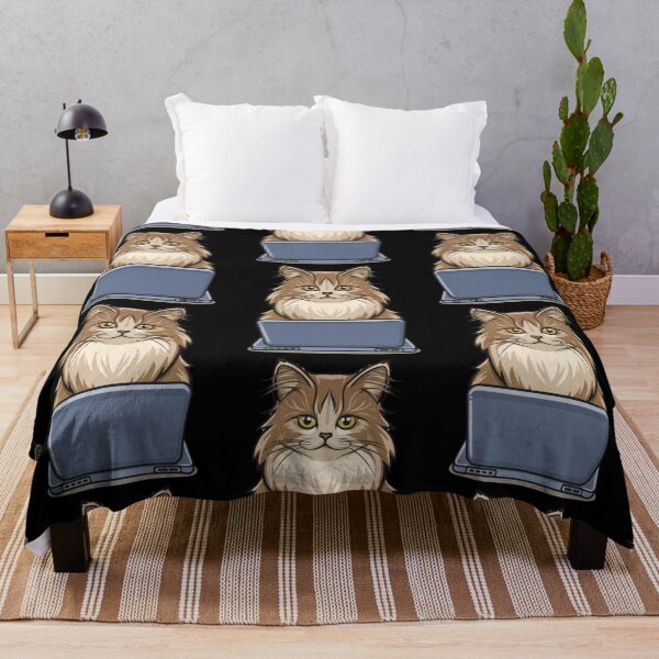 Item preview, Himalayan Cat with laptop designed and sold by Blemenowo.