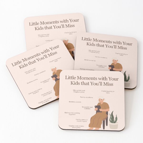 Item preview, Little Moments with Your Kids that You'll Miss designed and sold by TFHStore.