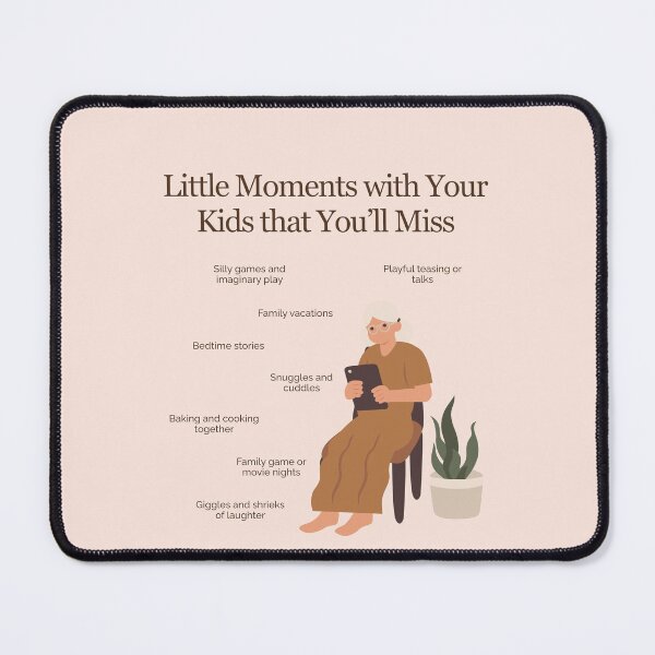 Item preview, Little Moments with Your Kids that You'll Miss designed and sold by TheFocusedShop.