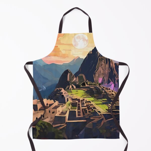 Item preview, Machu Picchu Mosaic: Moonlit Wonder designed and sold by purrfect pattern.