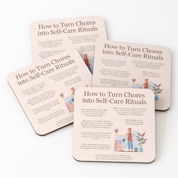 Item preview, How to Turn Chores into Self Care Rituals designed and sold by TFHStore.