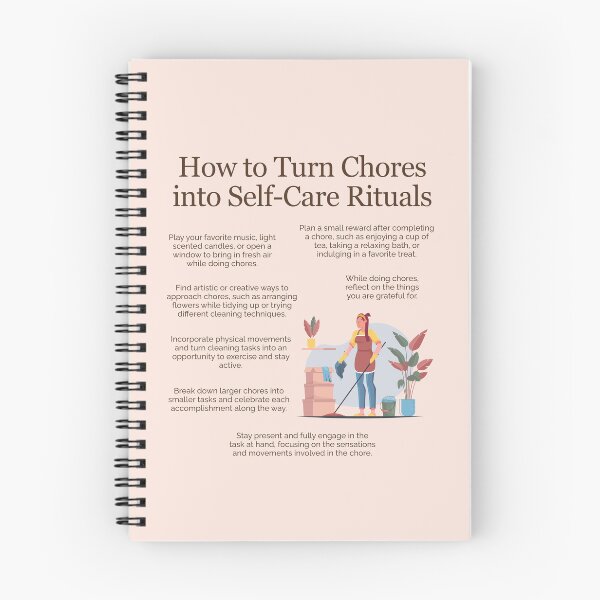 Item preview, How to Turn Chores into Self Care Rituals designed and sold by TheFocusedShop.