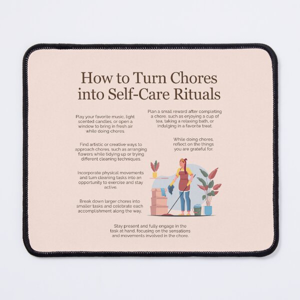 Item preview, How to Turn Chores into Self Care Rituals designed and sold by TFHStore.