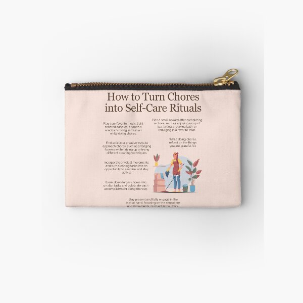 Item preview, How to Turn Chores into Self Care Rituals designed and sold by TheFocusedShop.