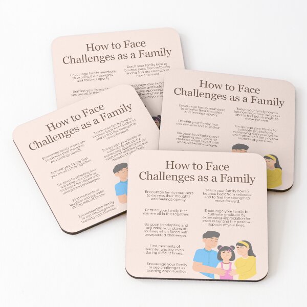 Item preview, How to Face Challenges as a Family designed and sold by TFHStore.