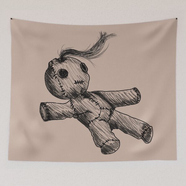 Item preview, Voodoo doll sketch designed and sold by Szkicerka.