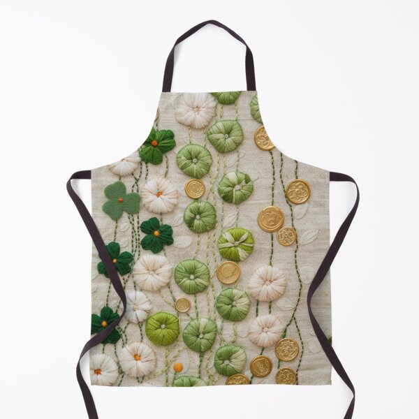 Item preview, Green Clovers and Golden Coins: Needle Felting Art designed and sold by Piotrek0001.