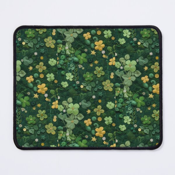 Item preview, Green Clovers and Golden Coins: Needle Felting Art designed and sold by Piotrek0001.