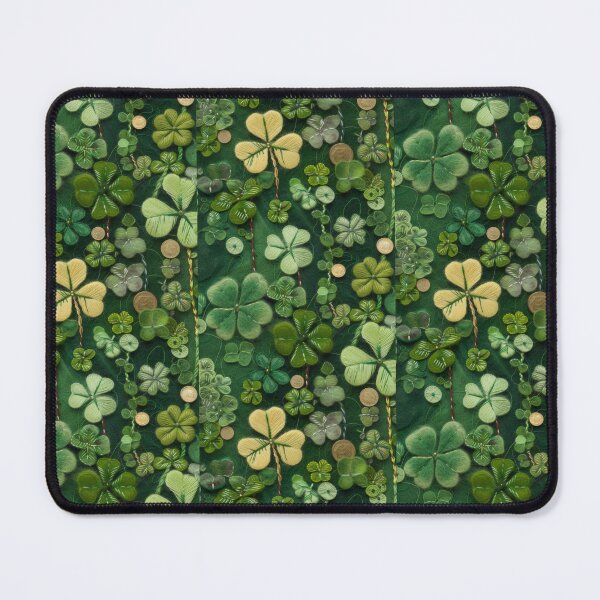 Item preview, Green Clovers and Golden Coins: Needle Felting Art designed and sold by Piotrek0001.